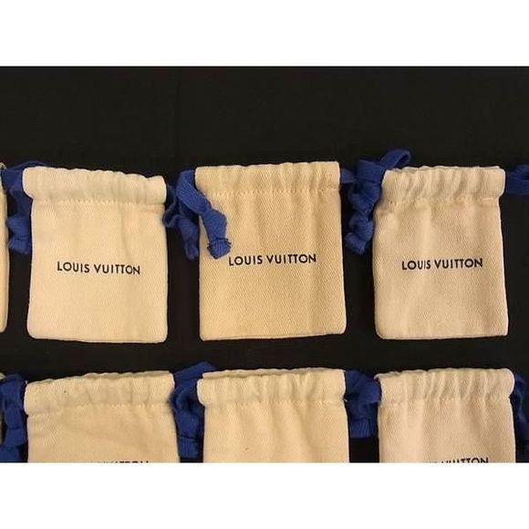 Louis Vuitton 100% Cottotorage Bag Drawstring W Approx 6.5cm Shoulder Bags